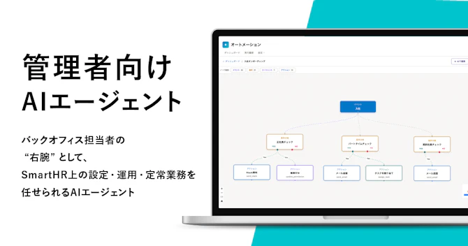 管理者向けAIエージェントに関して記載された画像