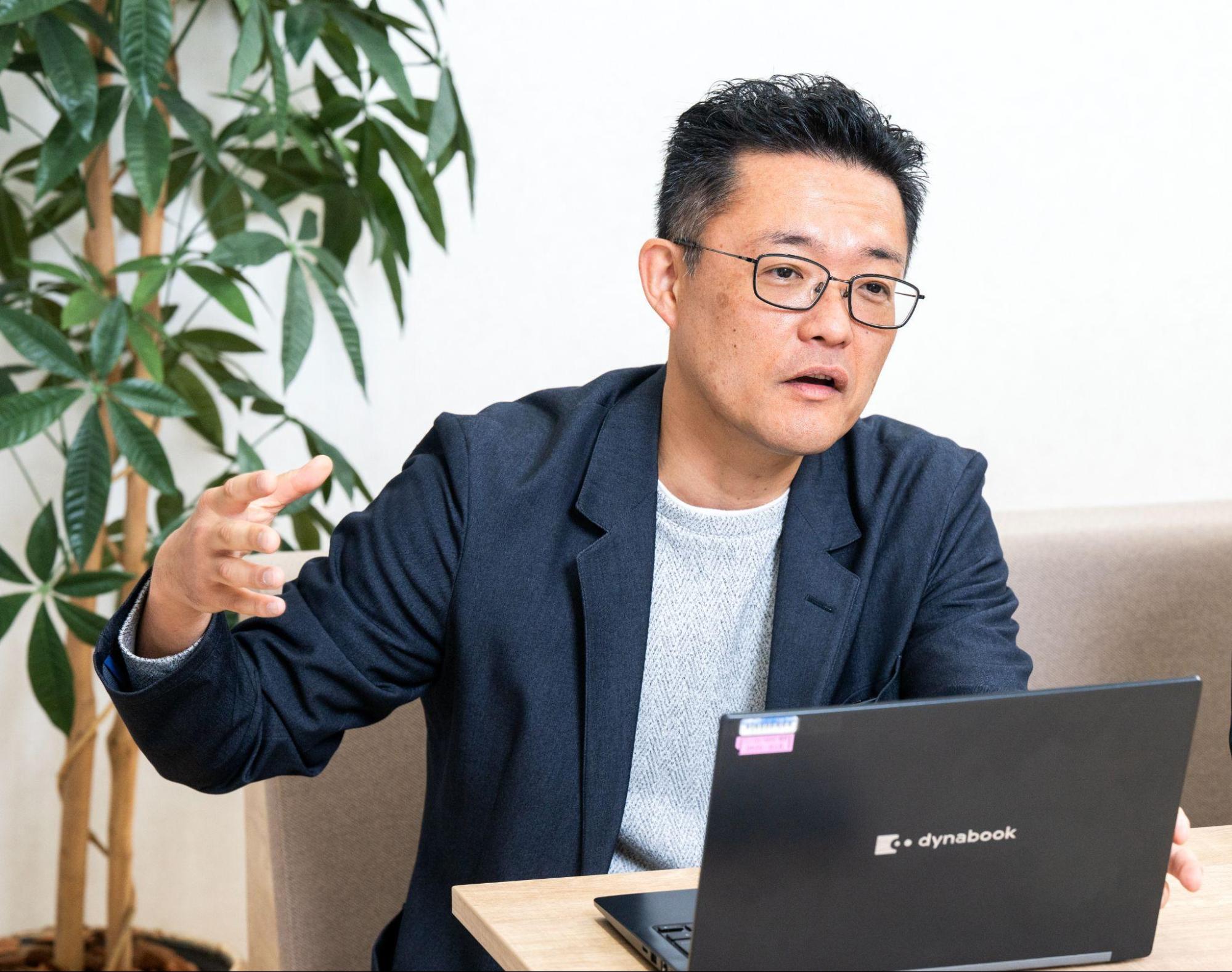 人事部 部長の伊藤剛章さん