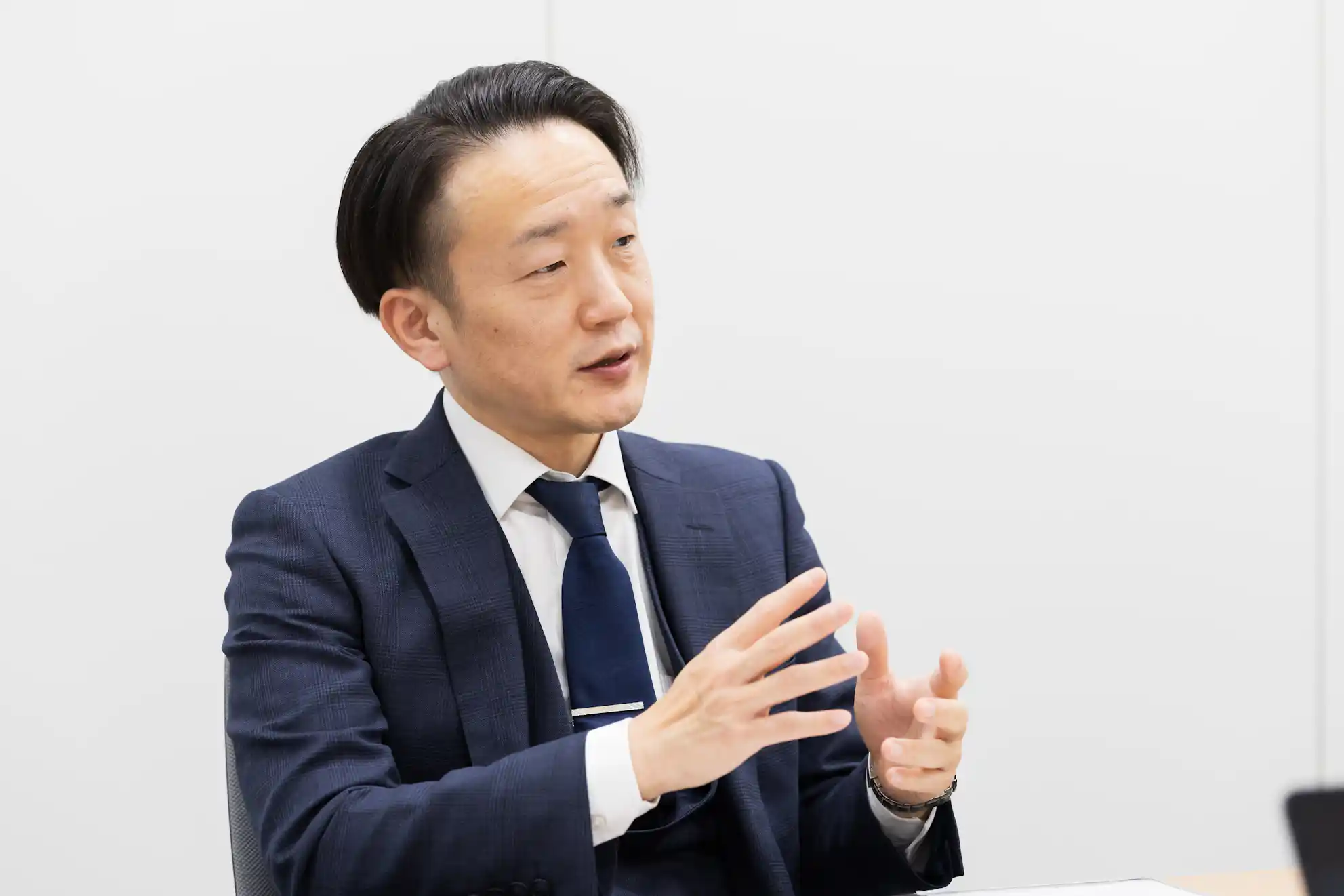 羽鳥 慎一さんがお話しされている様子