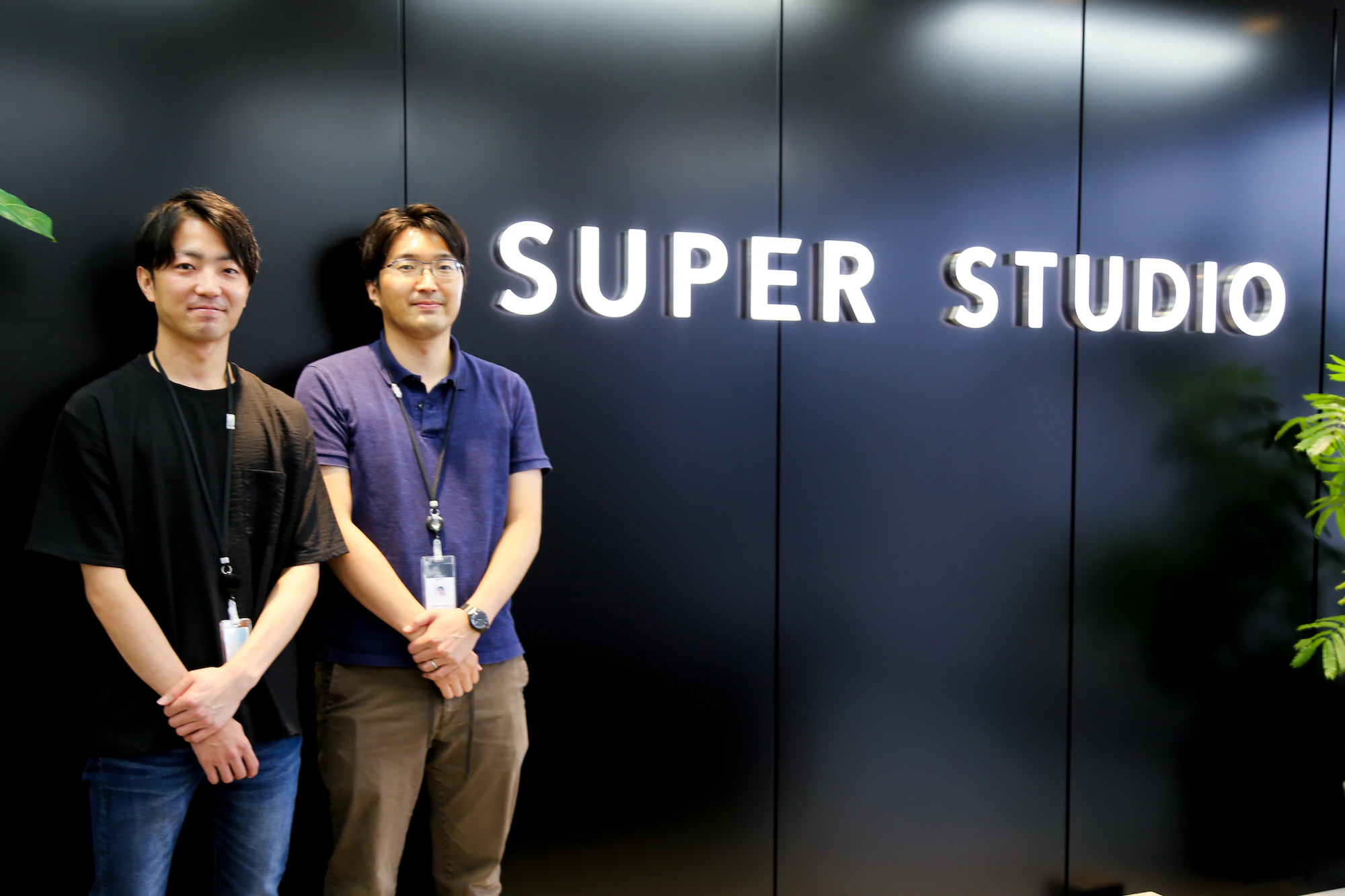 左から、株式会社SUPER STUDIO 村瀬さん、佐藤さん