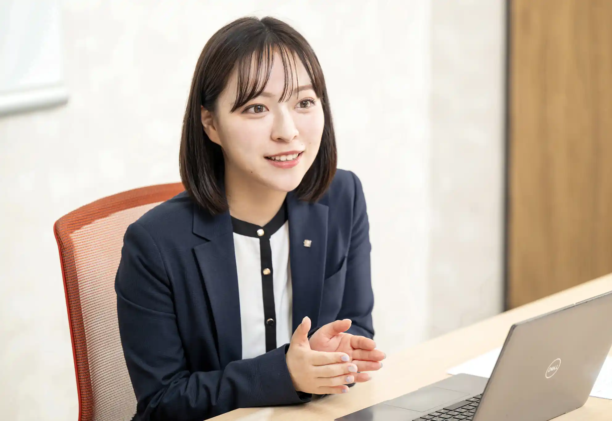 吉野さんがお話しされている様子