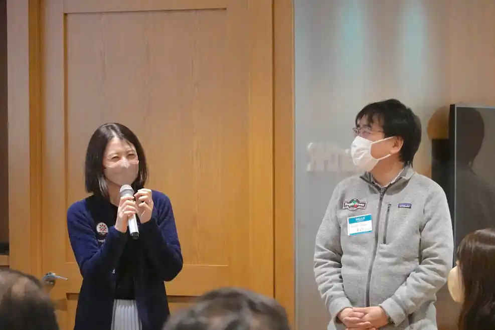 People Trees 最高執行責任者 中谷さんと東野社長