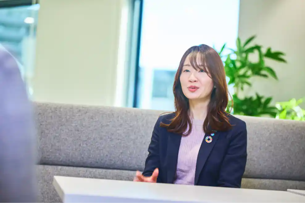 蓜島さんがお話しされている様子