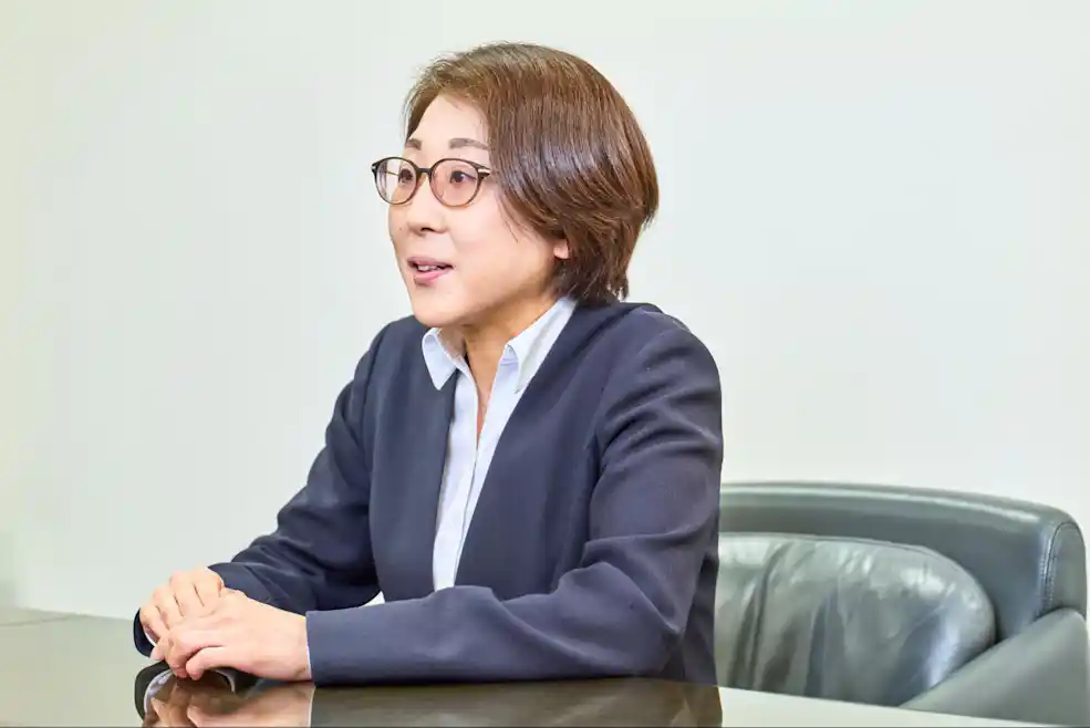 法人本部経理室長の上田さん