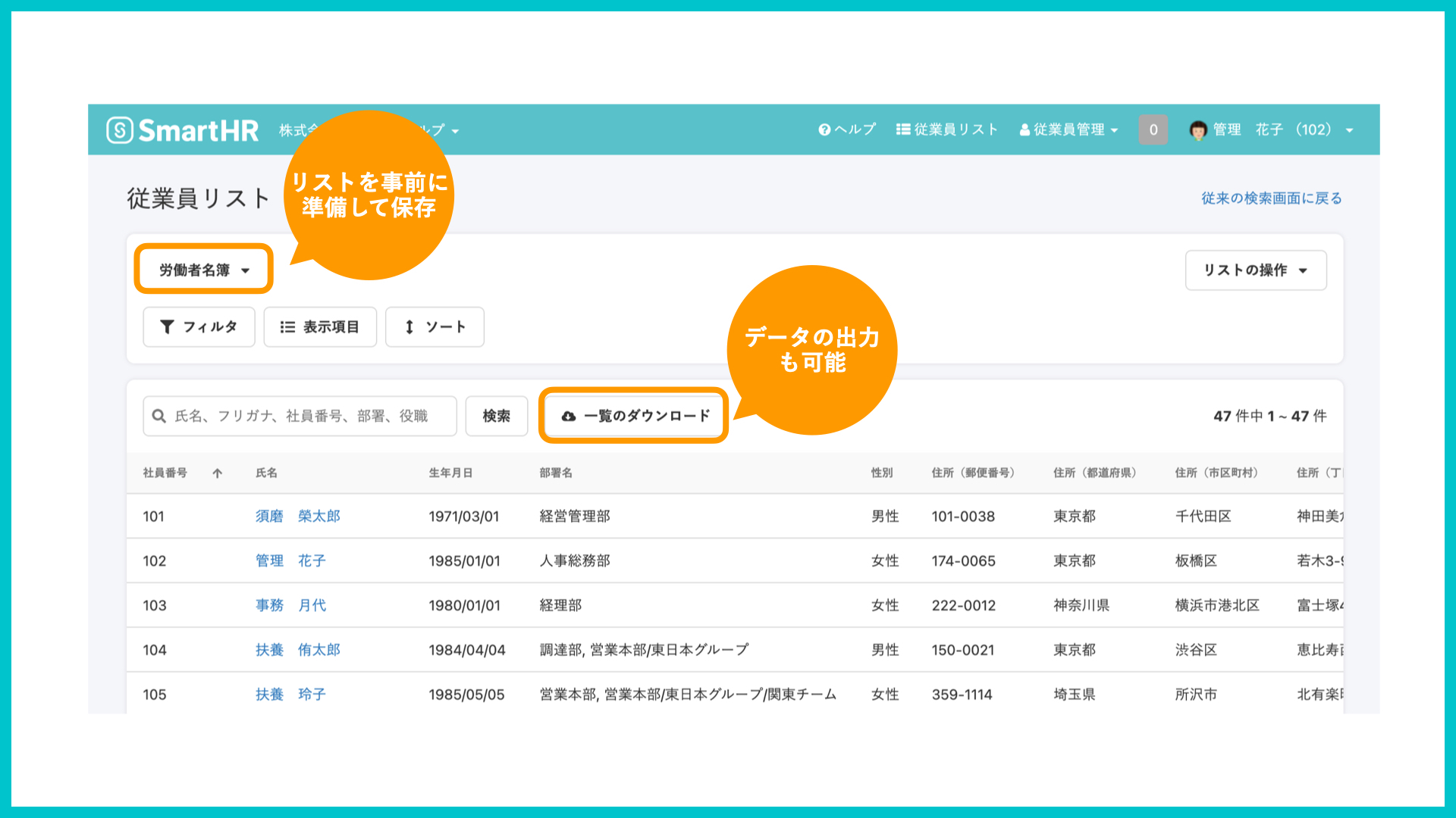 労働者名作成イメージ