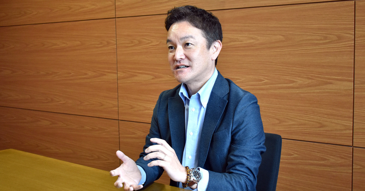 法人本部人事課 課長の長谷川さん