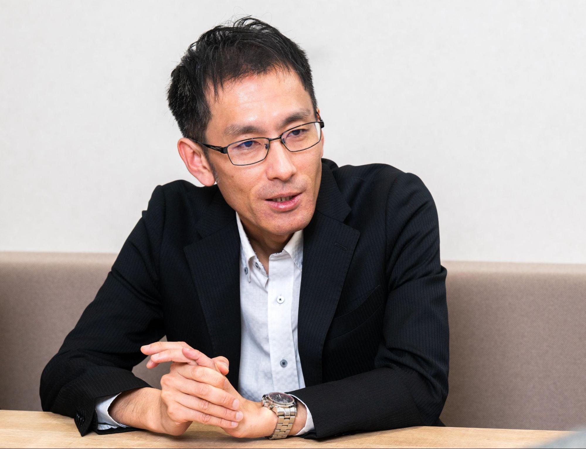 人事部 労務管理室 室長の柗田喜伸さん