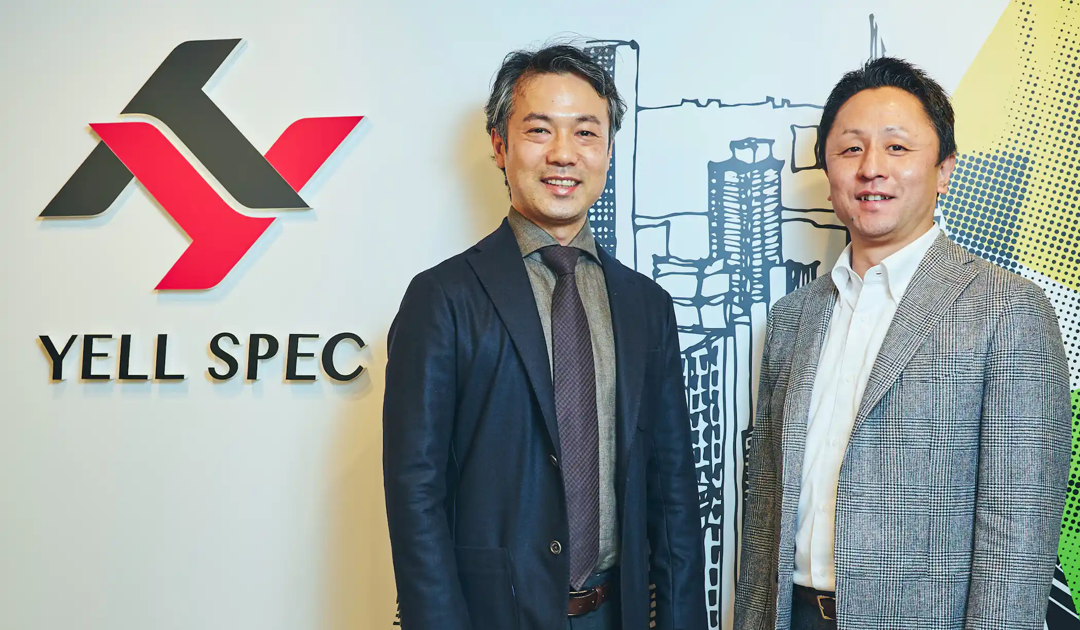 専務取締役 愛甲 祐也さん、専務取締役 土屋 寿和さん