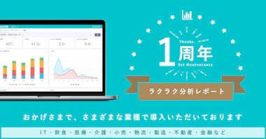 SmartHRの「ラクラク分析レポート機能」提供開始から1周年