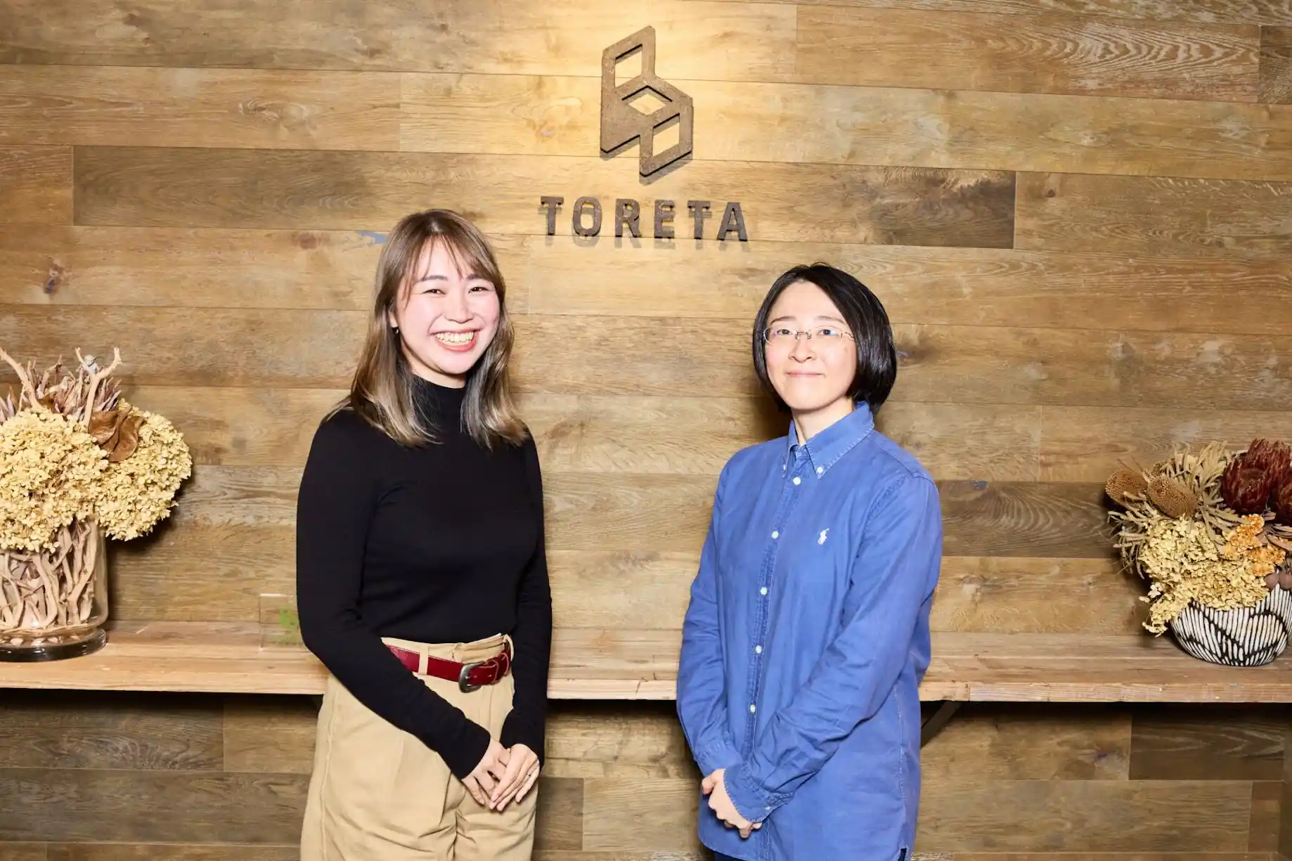 (左から田﨑さん、関根さん)