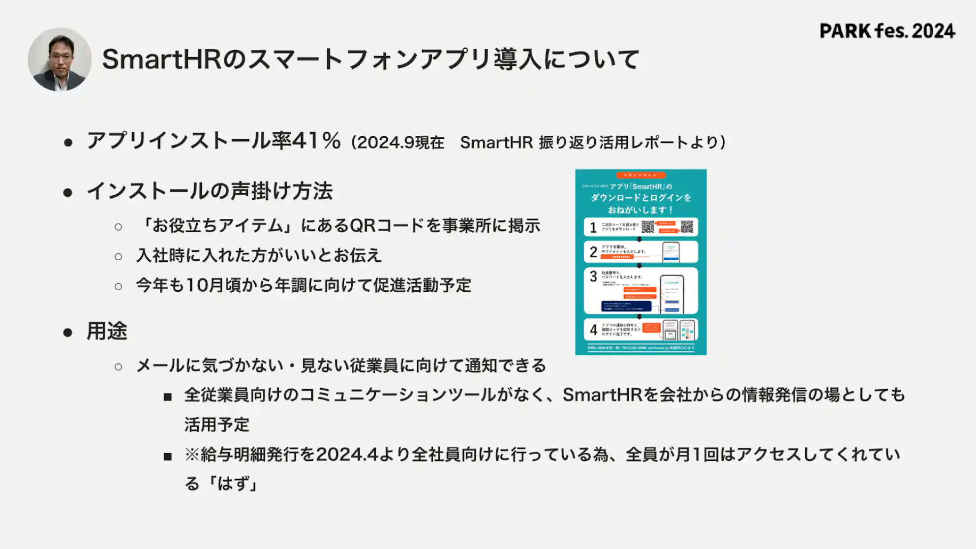 図表:スマートフォンアプリの導入について説明