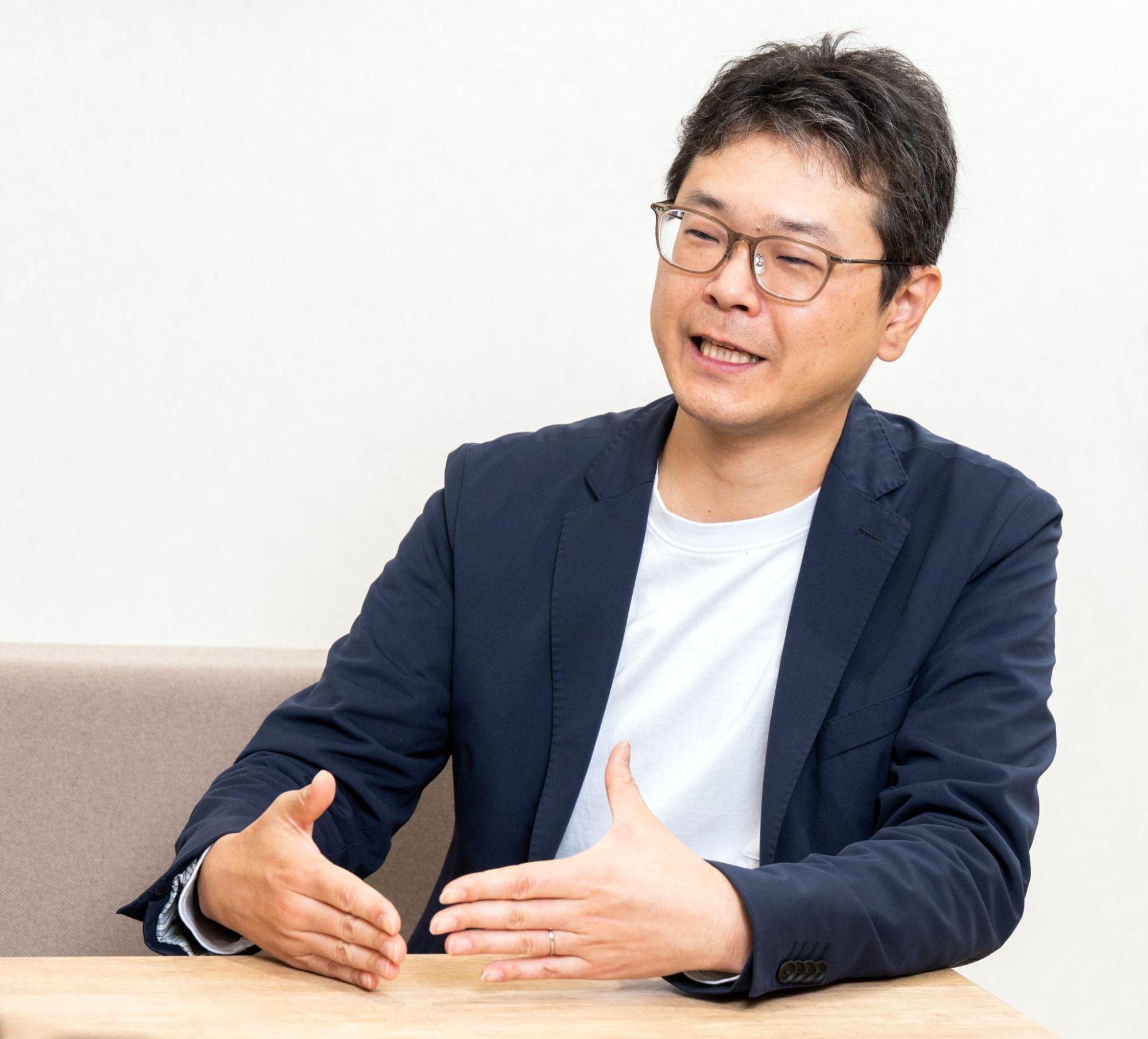 営業統括部 ITソリューション営業グループ 部長の鈴木直登さん