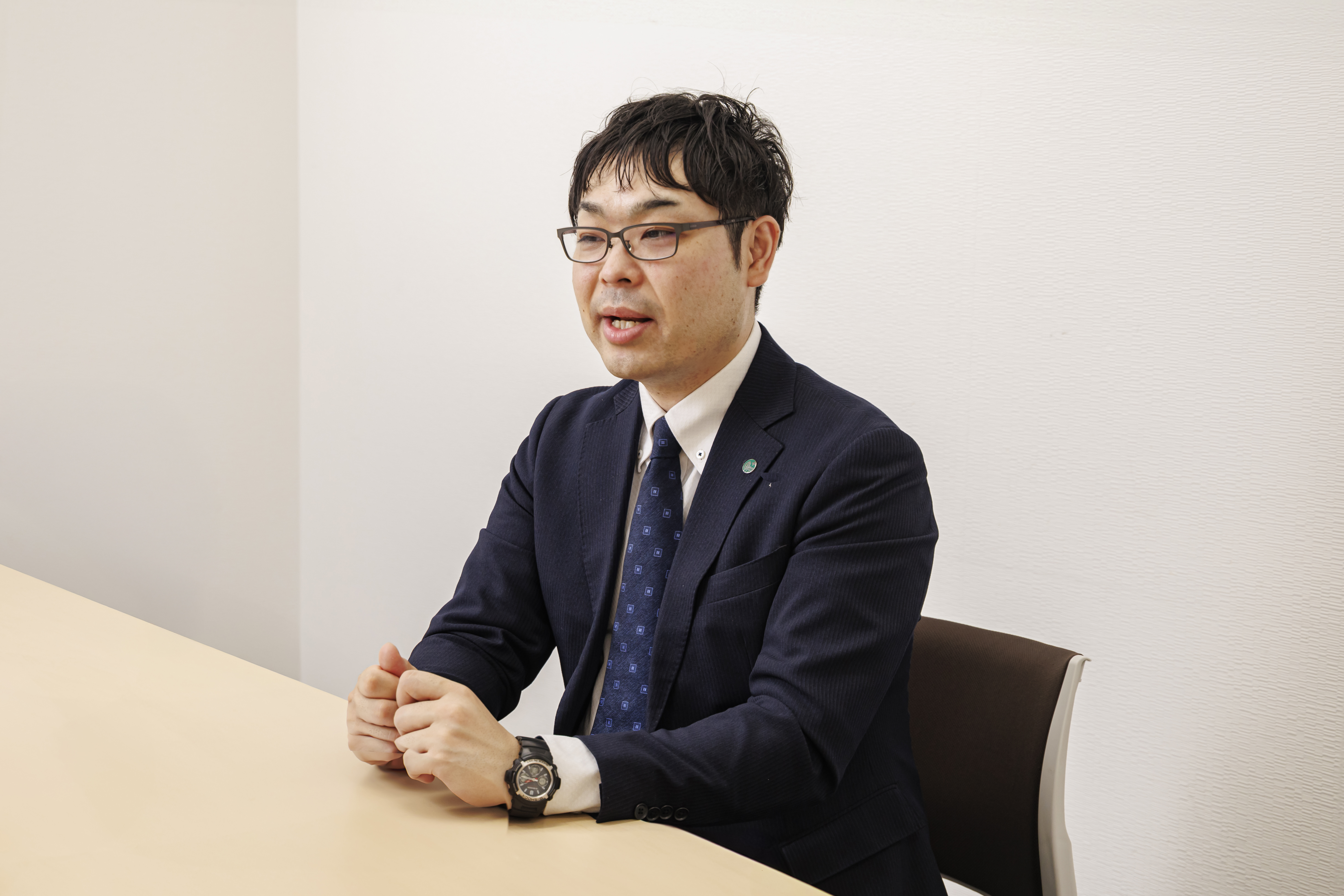 宇津木さんがお話しされている様子