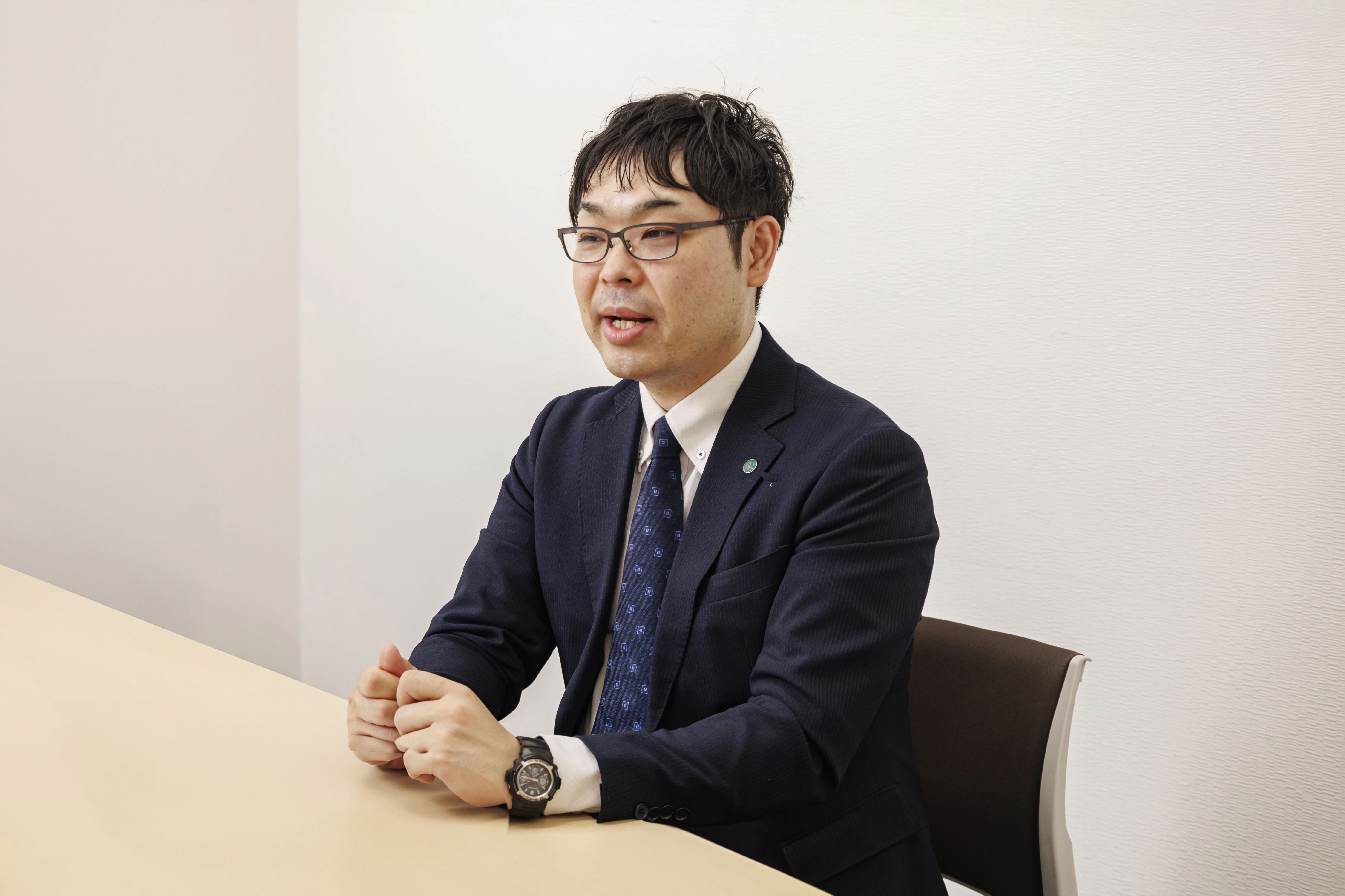 宇津木さんがお話しされている様子