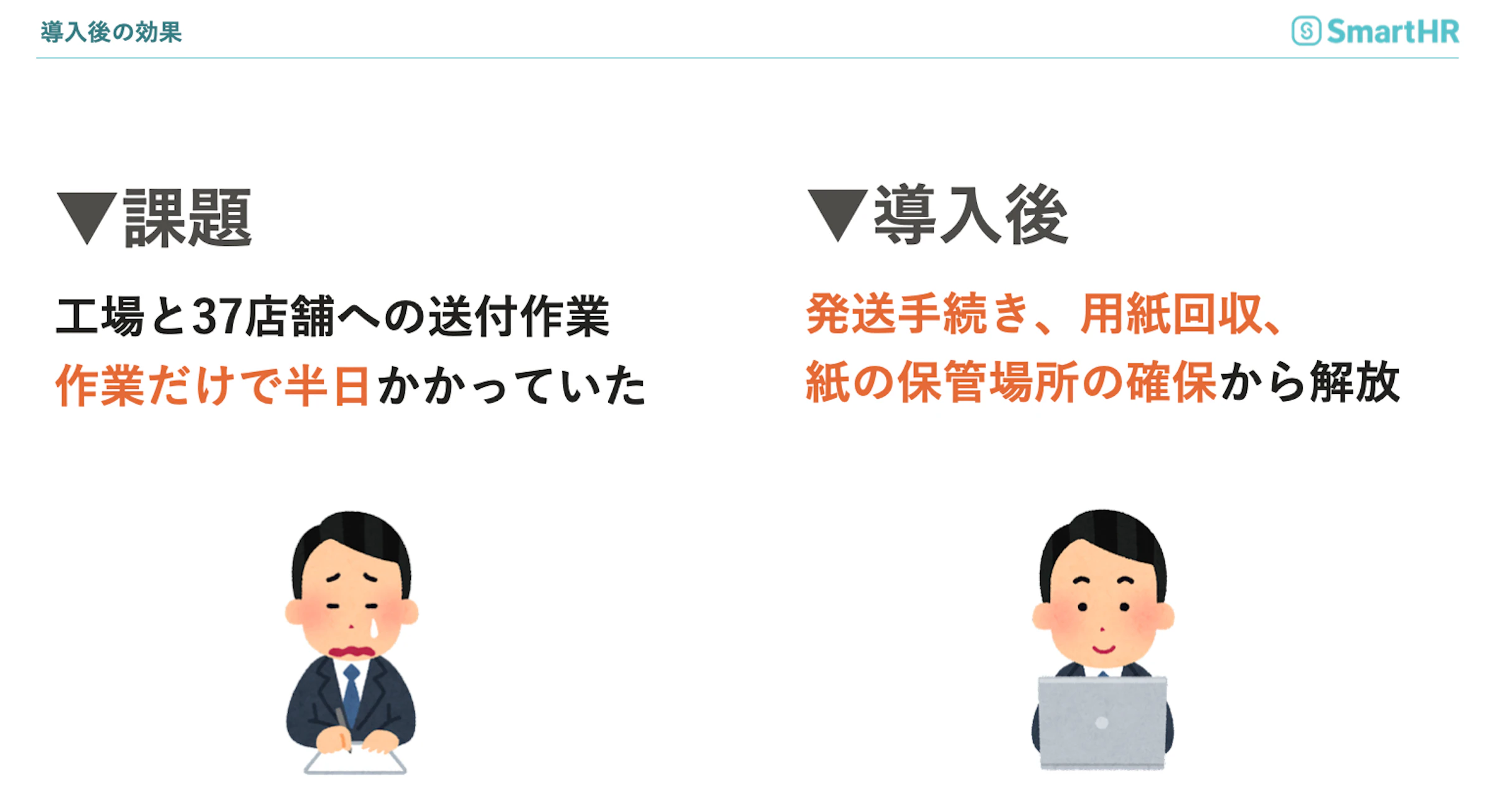 導入後の効果