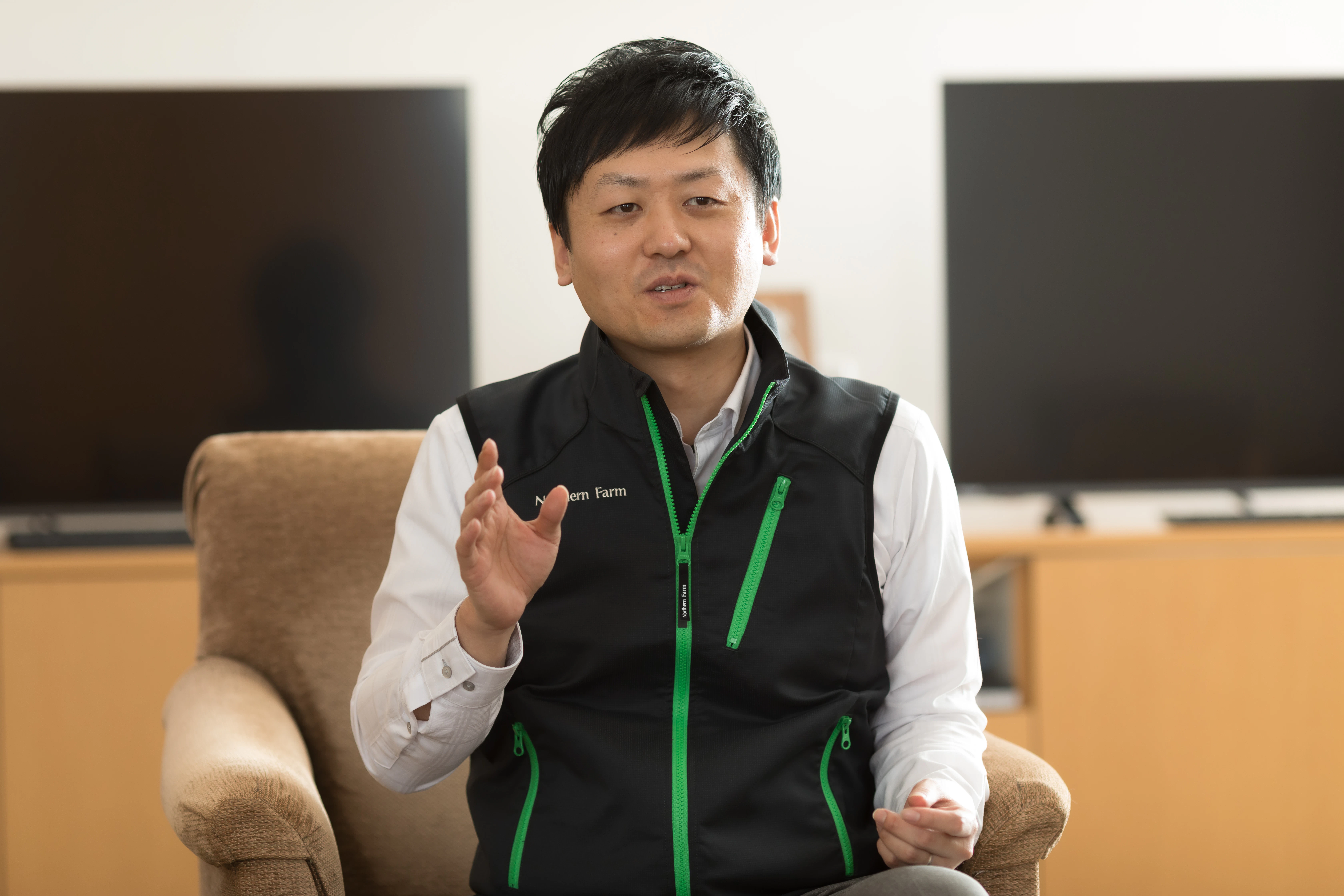 ノーザンファームの山内さん 