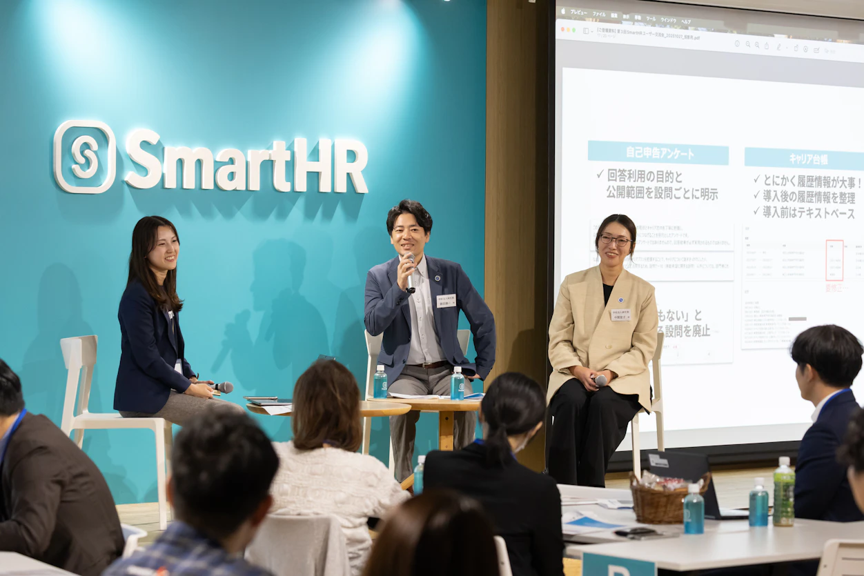 簑田さんがお話されている様子