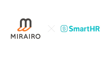 ミライロのロゴとSmartHRのロゴ