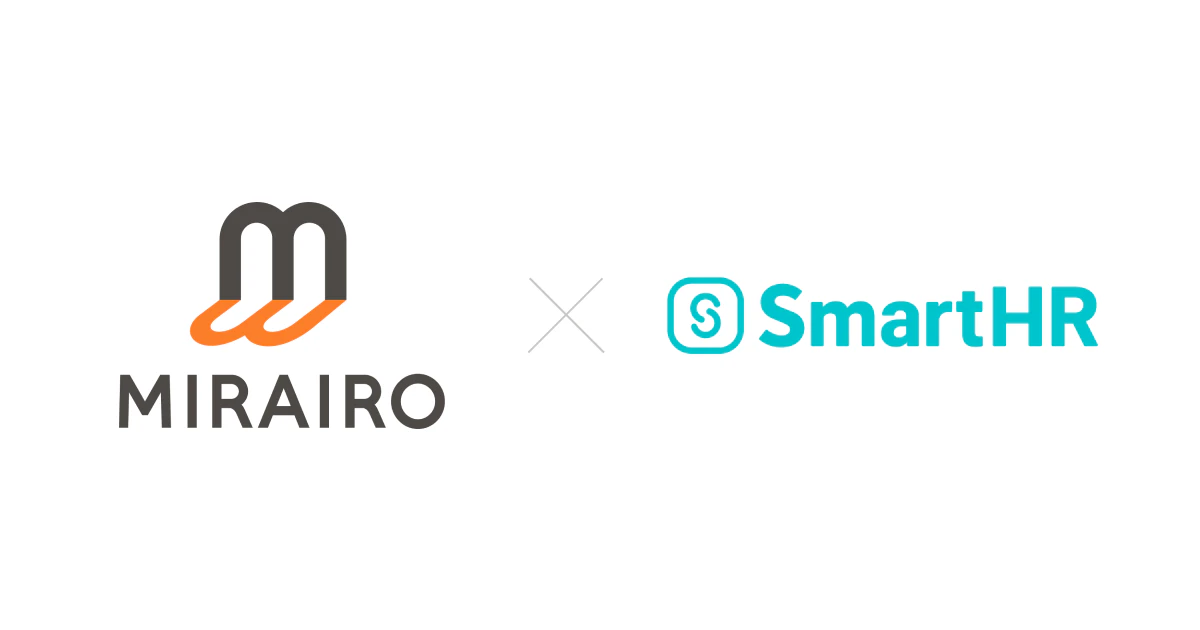 ミライロのロゴとSmartHRのロゴ