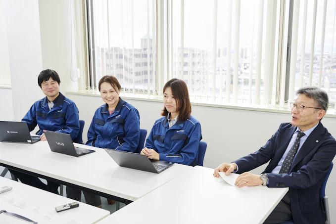 インタビュー風景