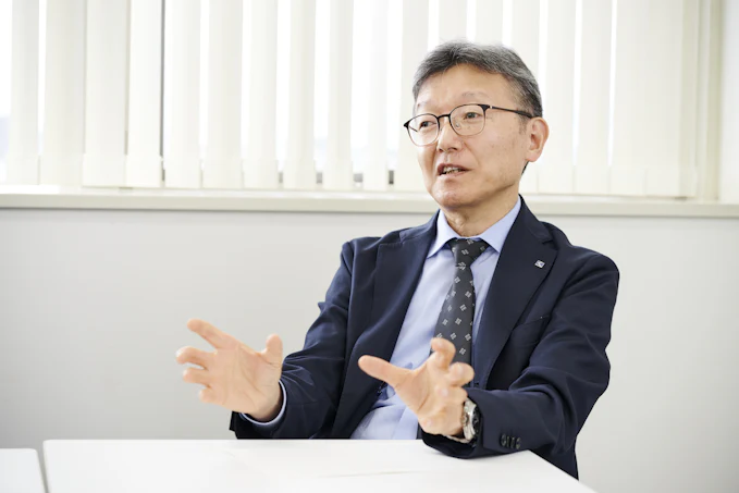 インタビュー風景