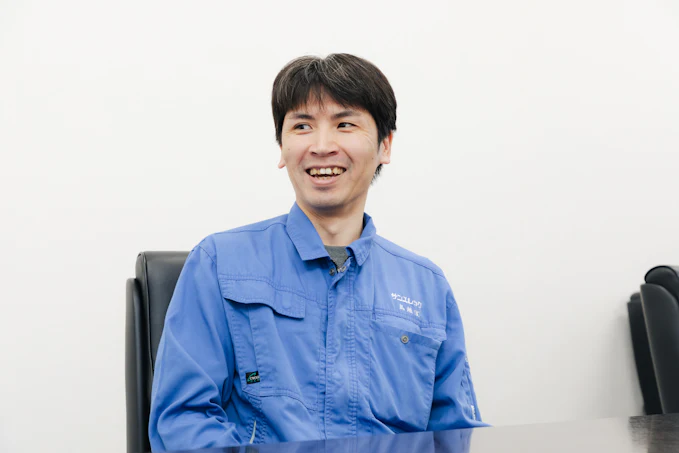 インタビュー風景