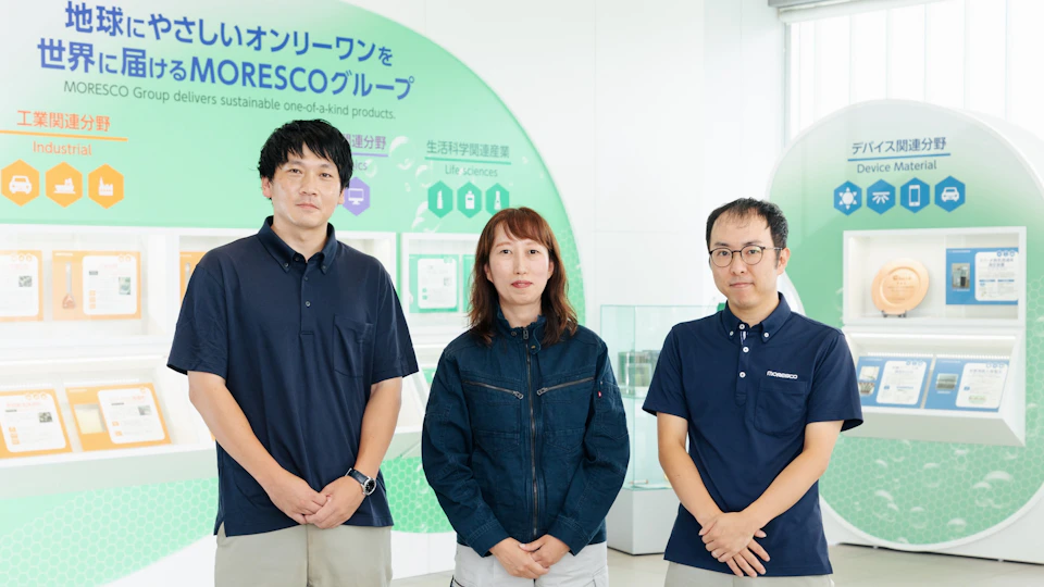 お客様インタビューに登場する人物の写真