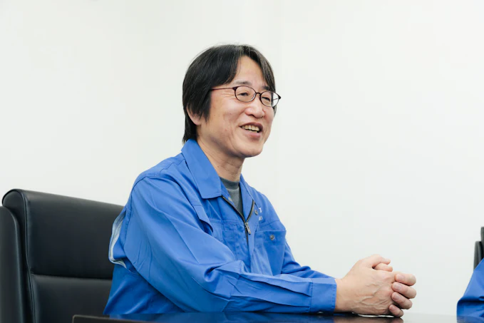 インタビュー風景