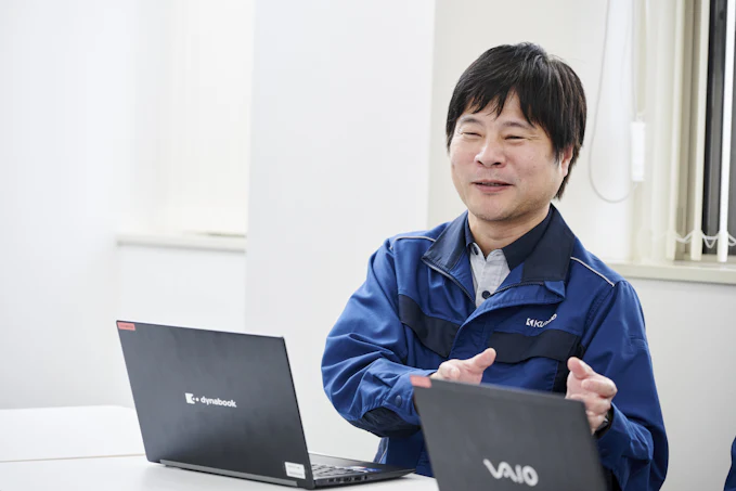 インタビュー風景