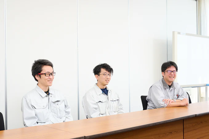 インタビュー風景