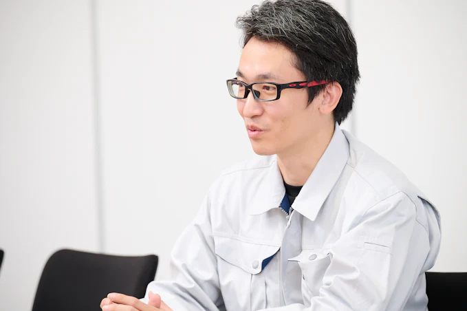 インタビュー風景