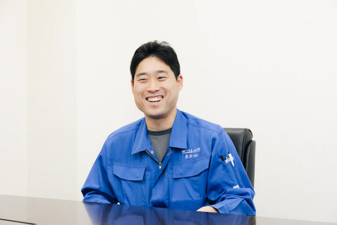 インタビュー風景