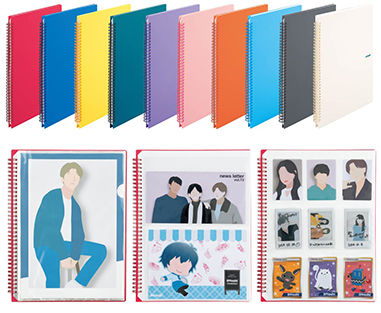 Qoo10] プラス イトオシ 推し活 うちわケース 片面不透 (まとめ買い)プラス イトオシ 推し活 ケースファイル オフホワイト FL-360CF 〔5個セット〕