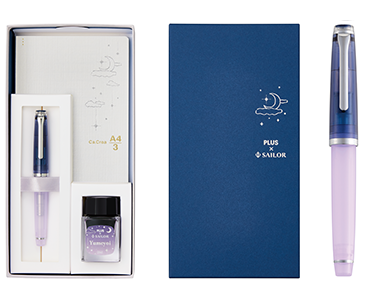 お値下げです！　Cleon Peterson 75枚限定 カ.クリエ プレミアムクロス×万年筆 夢宵限定セット」2種を発売｜PLUS