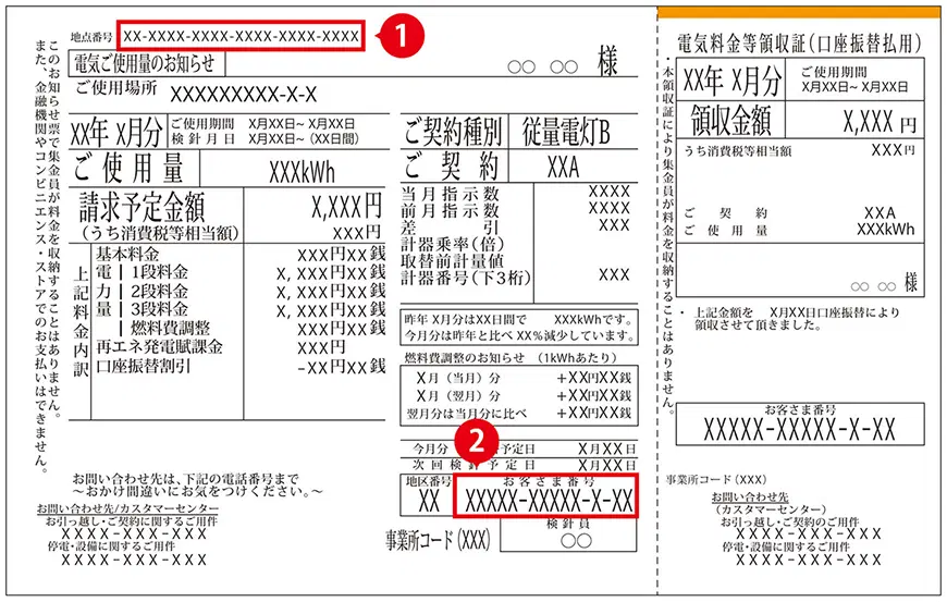 電気ご使用量のお知らせ