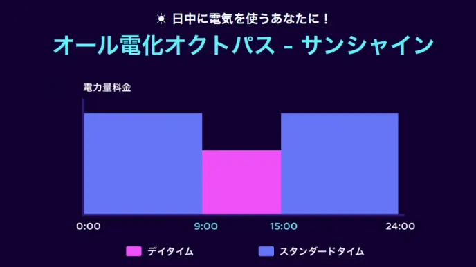 オール電化オクトパス-サンシャイン