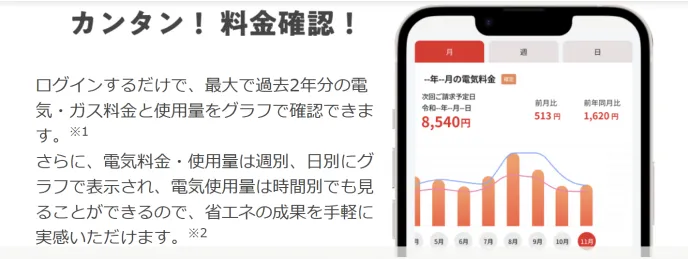 東京電力 くらしTEPCOweb マイページ