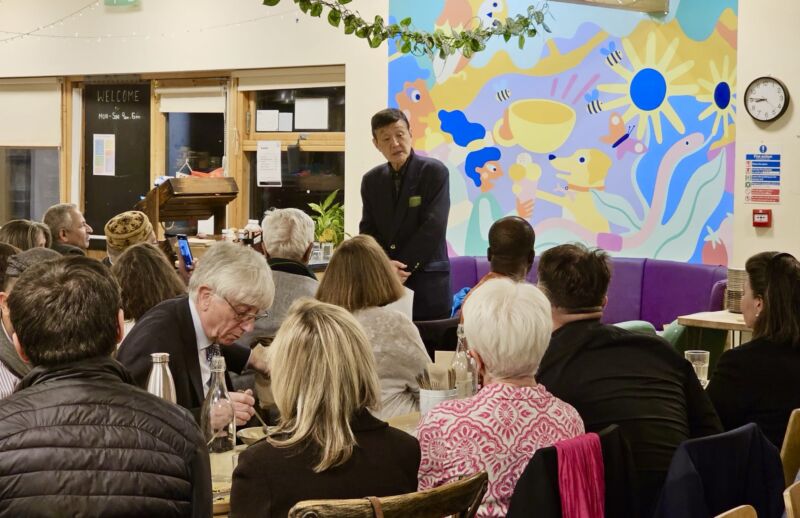 The Oxfordshire Leaders' Meetingでスピーチ
