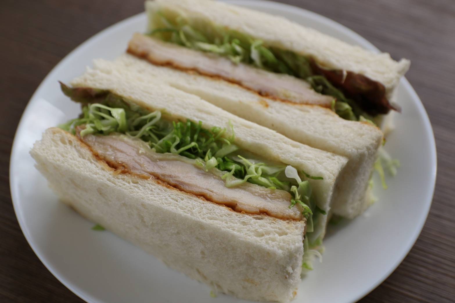 カツサンドの画像