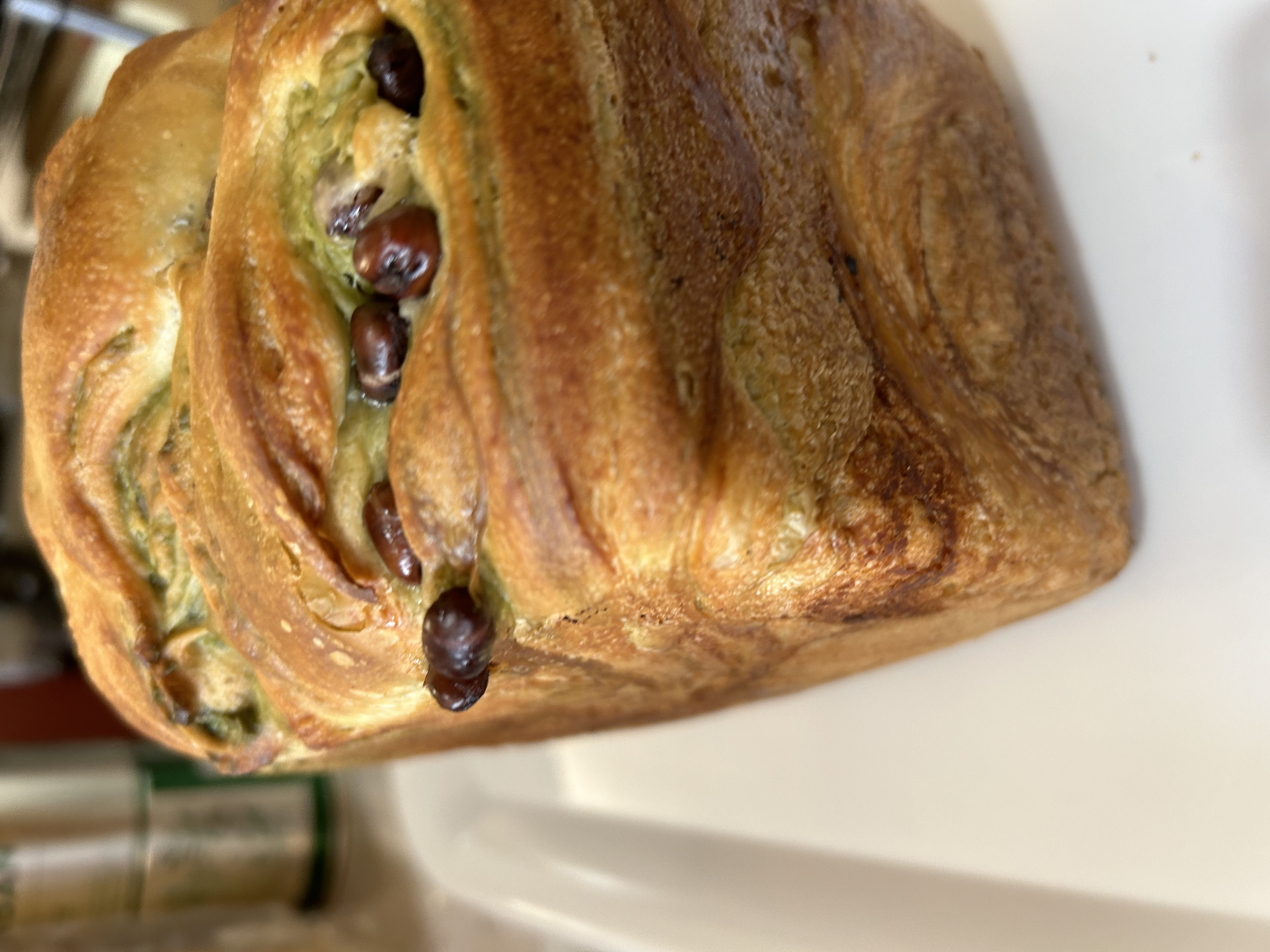 抹茶金時豆食パンの画像