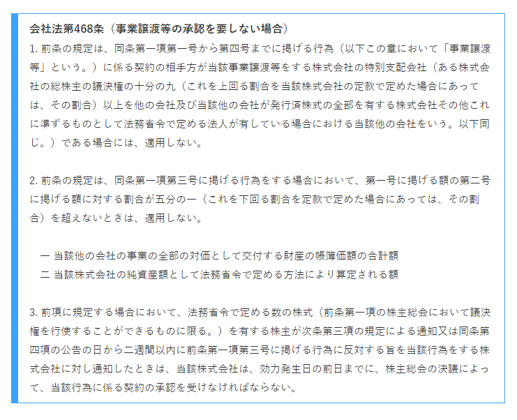 事業譲渡の際に注意すべき会社法の項目は 定義や手続き 重要なポイントをわかりやすく解説 Fundbook