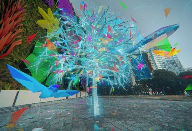 デジタルと融合した街空間での新体験「KŌNAN XR -Touch the City」 第