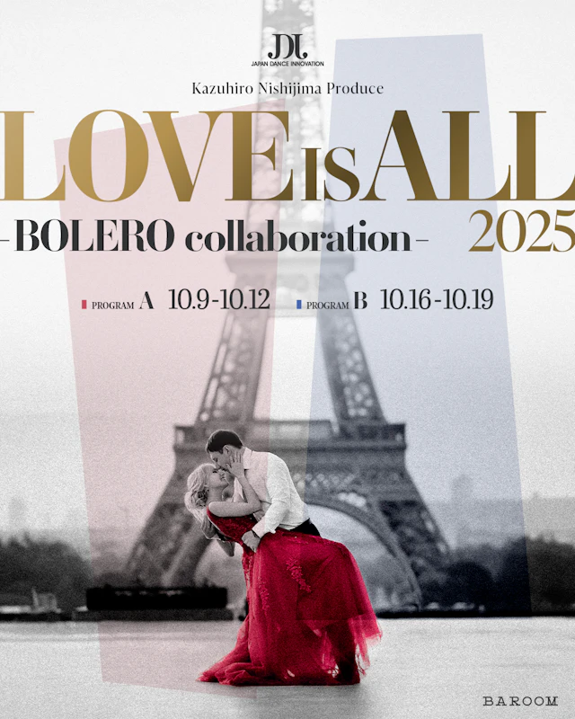 LOVE IS ALL 2025 - BOLERO collaboration -