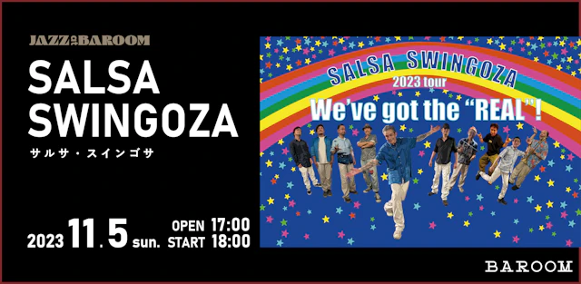JAZZ at BAROOM ー SALSA SWINGOZA ー