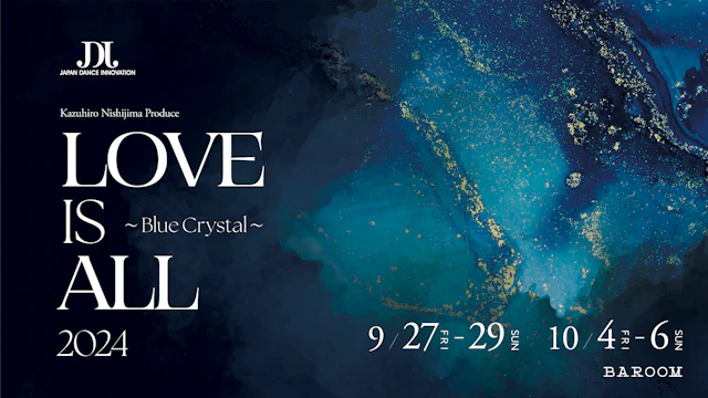LOVE IS ALL 2024 - Blue Crystal -