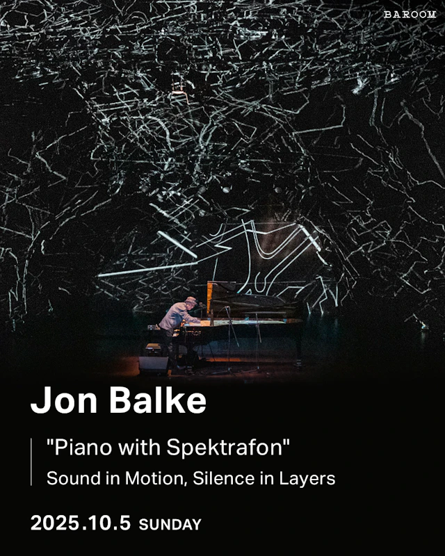 Jon Balke "Piano with Spektrafon" Sound in Motion, Silence in Layers