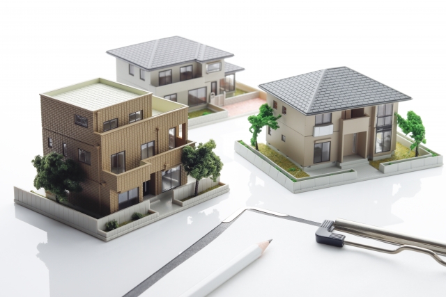 複数の戸建て