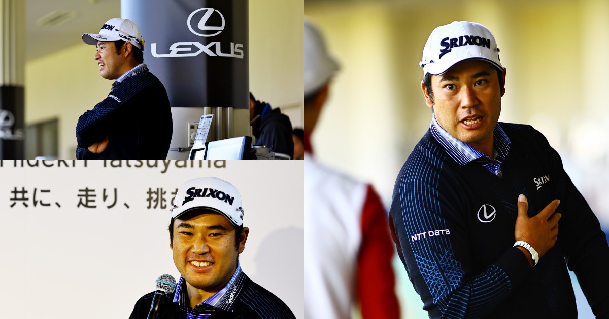 新品 松山英樹選手 レプリカ SRIXONゴルフキャップ 帽子 Lexus