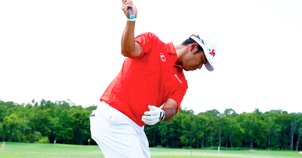 松山選手レプリカ　レクサス　ゴルフウェア　レッド LEXUS ‐ HIDEKI MATSUYAMA | SPORT | LEXUS NEWS