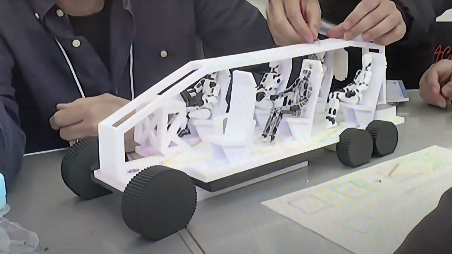 ◇ エルエス SFシリーズ No.8 ビッグコマンダ ◇LS 宇宙突撃戦車 LEXUS